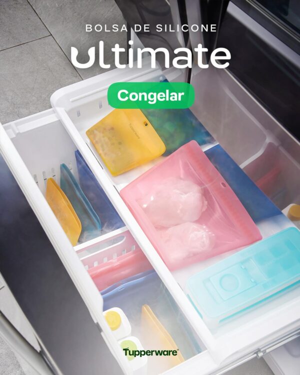 Saco de Silicone Multiuso M Ultimate Verde  1L - Image 5