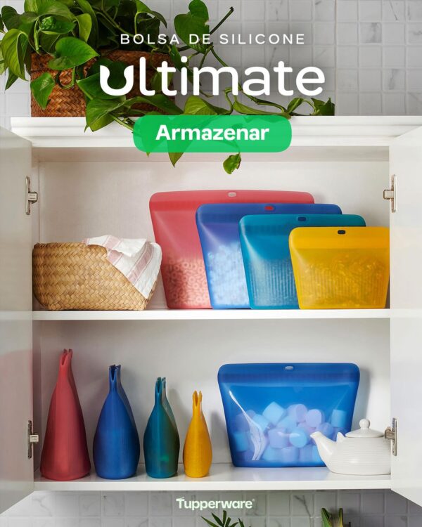 Saco de Silicone Multiuso M Ultimate Verde  1L - Image 7