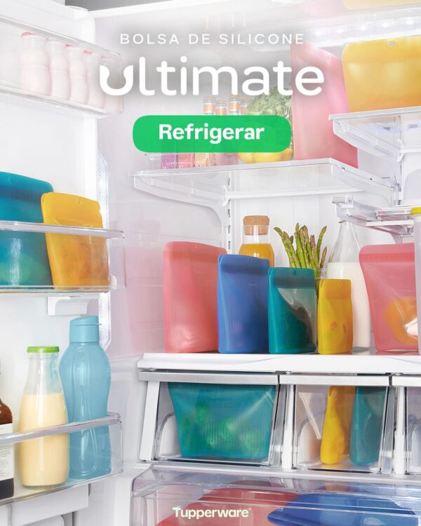 Saco de Silicone Multiuso M Ultimate Verde  1L - Image 6