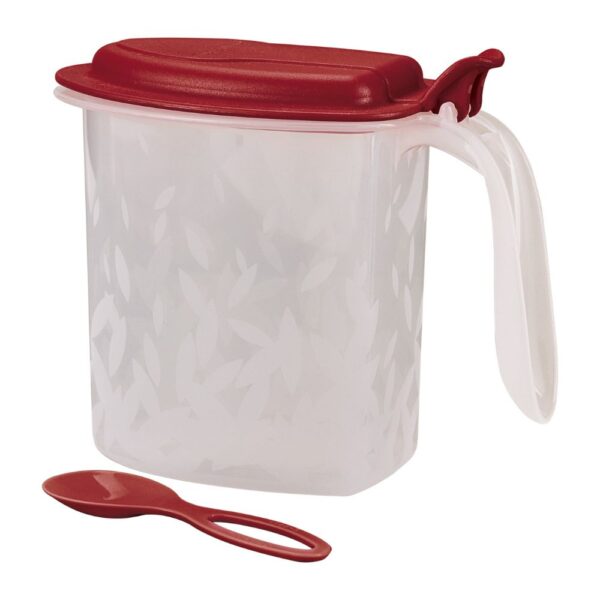 Porta Alimentos Temperos Bumbu  500ml Cereja