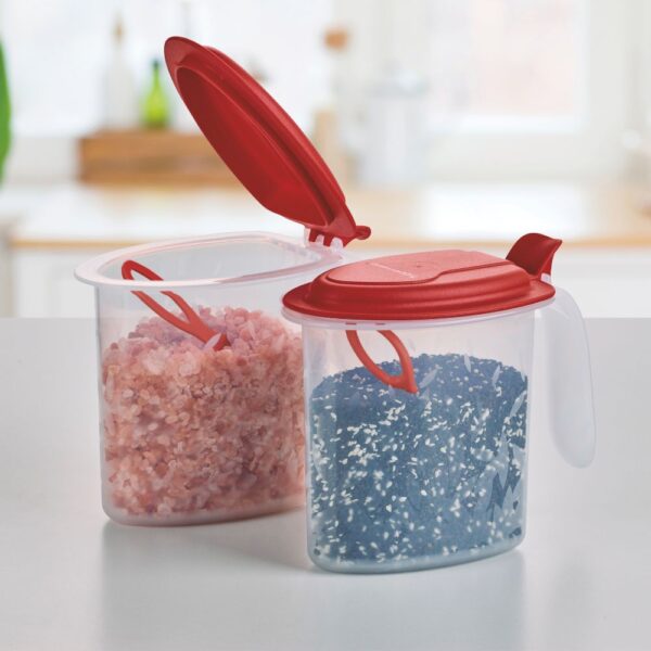 Porta Alimentos Temperos Bumbu  500ml Cereja - Image 2