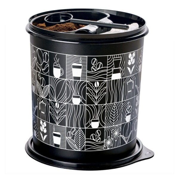 Pote para alimentos Tupper Caixa Café e Filtro   Cantinho do Café