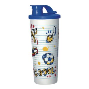 Copo Infantil com Bico  Futebol Azul 470ml