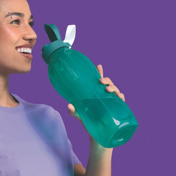Garrafa de Água  Eco Tupper 1,5L Verde Água Mistério - Image 2