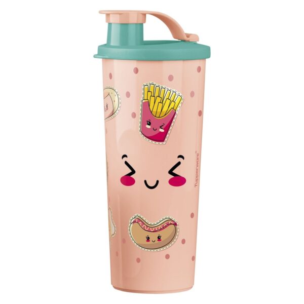 Copo Infantil com Bico  Fofuras Rosa 470ml