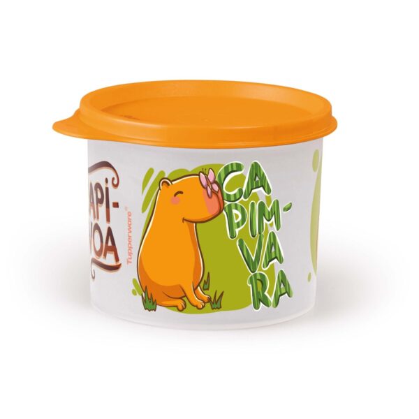 Pote Hermético Infantil  Redondinha Capivara 500ml - Image 2