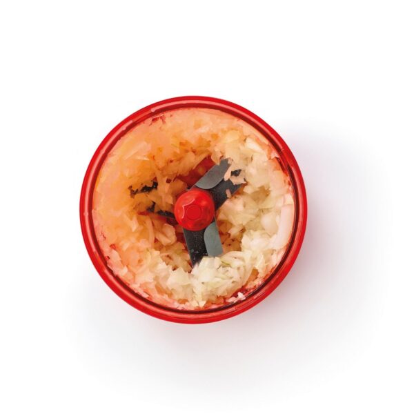 Mini Triturador de Alimentos  Turbo Chef Supersonic Vermelho 300ml - Image 7
