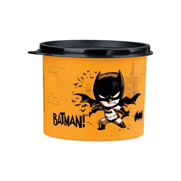 Pote  Tupper Redondinha Batman Kids 500ml Amarelo